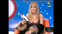 Video von Graciela Alfano zeigt die Muschel hinter der Strumpfhose bei berühmten Eindringlingen
