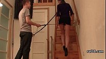 First Bondage Fuck with teen