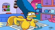 The Simpsons Hentai - Marge Sexy (GIF) 20 sec