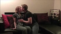 Young Amateur couple sex and creampie