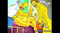 Симпсоны против Футурамы, хентай-пародия