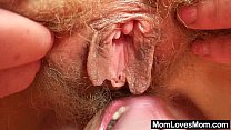 Unshaven amateur- gets toyed by perverse blond dame