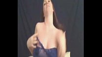 Teen babe masturbating on webcam
