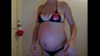 大きな乳輪を持つ妊娠中のティーン-PregnantHorny.com