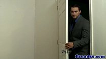 Clip - Mature Gay Stud Visits Partners Office, Porn - HD Video