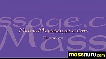 Naughty chick gives an amazing Japanese massage 10