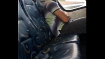 Harter Schwanz Junge im Bus von Guarulhos