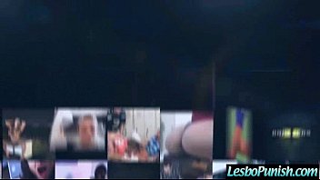 Sexo duro castigador entre lesbianas salvajes (lezley y monique) película-26
