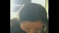 Filipina Asian girlfriend POV blowjob