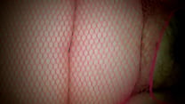 Bbw fishnets rosa sborrata