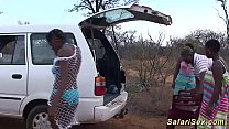 sauvage africain safari sexe orgie