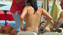 Hot Amateurs Topless Voyeur Beach - Sexy ragazze con grandi tette