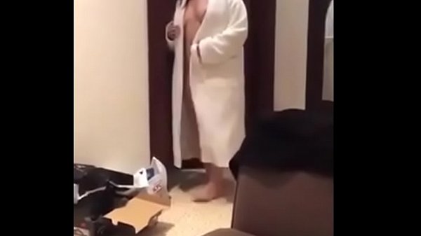 A Moroccan woman shows her big ass to a Gulf Arab at the hotel