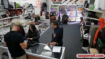 Couple bitches try to steal and punished by pawn keeper
