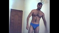 indian builder shows full nude body