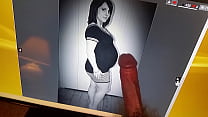 Slut wife MJ cum tribute. (Pregnant)