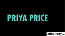 (Priya Price) Chica de oficina caliente con tetas grandes Love Hardcore Sex movie-25