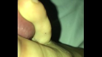 unwashed sweety soles out of black socks cum
