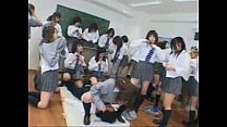 японские школьницы групповой секс 1