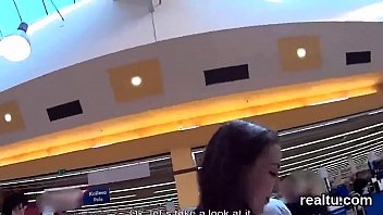 Stellar czech teen is seduced in the mall and reamed in pov