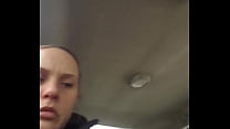 Hot gf pleases herself in the car 66 sec
