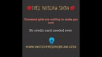 Hot girl webcam show