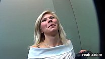 Striking czech nympho gets seduced in the shopping centre and banged in pov