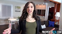 PropertySex - College student fucks hot ass real estate agent