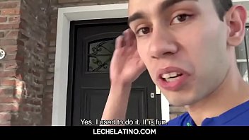 Straight Latino Boy Takes Cock In Mouth And Ass - LECHELATINO.COM