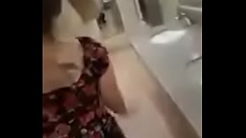 lesbian in public toilet