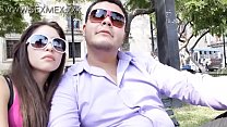 www.SEXMEX.xxx - Hot young latina school girl picked up in public and fucked Lily Queen