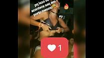 Novinha gets naked at a party in Porto Seguro