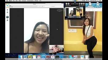 Thai ragazza asiatica flash flash Skype webcam Maleewan Ruamphon