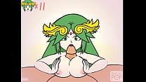 Super Smash Girls Titfuck - Palutena por PeachyPop34