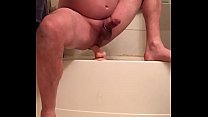 Cute /mature, with 11" dildo in ass, aka “adam longrod”