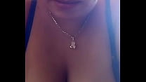 One more of Mireya de Cuautla sends me this video where she shows her breasts to excite me while I masturbate AND her husband working in the garden