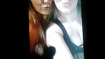 cum tribute for two hot girls