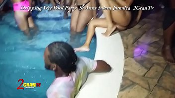 Fiesta en la piscina en St Ann Jamaica