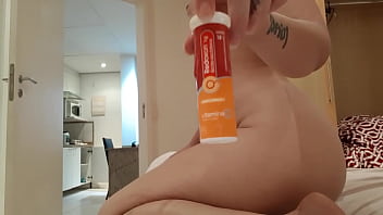 Sick and horny Bolivian Mimi masturbating with vitamin c... bolivinamimi.fans