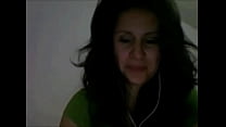 Webcam latina tettona su Skype
