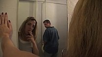 Marie Madison Smoking Blowjob in Mens Room