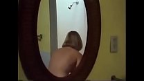 Lua de mel Horror: Sexy Nude Blonde Shower