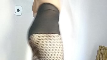 Naughty Eusinha showing me off with pantyhose (For you to enjoy...)