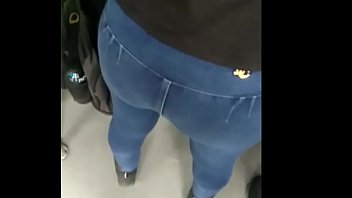 Big ass in the subway