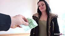 scout alemÁn la joven marie de 18 aÑos de berlÍn follada en la calle casting por dinero