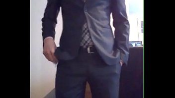 Man at Work / Suit / Jerking off