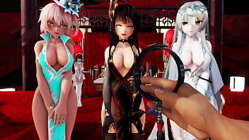 [MMD] A video about the fact that the emperor brides who seemed to be great in the table were just a dick of you (you) behind the scenes (Ghost Dance)