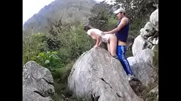Tourists having sex in the forest more at http://bit.ly/ChekanaZephiline