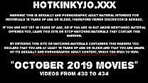 OCTOBER 2019 News at HOTKINKYJO site: double anal fisting, prolapse, public nudity, large dildos 5 min