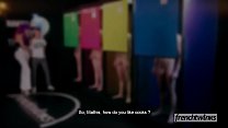 Parodia porno de citas desnudas de un programa de televisión británico